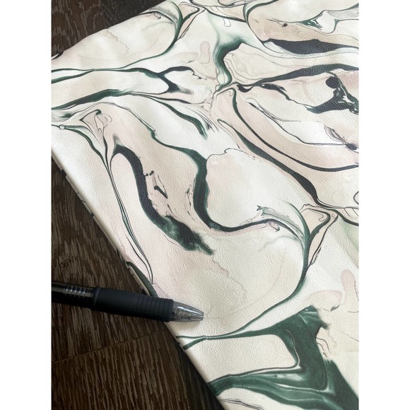 🕊️COS Marbled Genuine Leather Tote Shoulder Bag White Pink - Picture 12 of 12